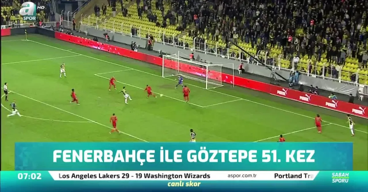 Fenerbahçe ile Göztepe 51. kez