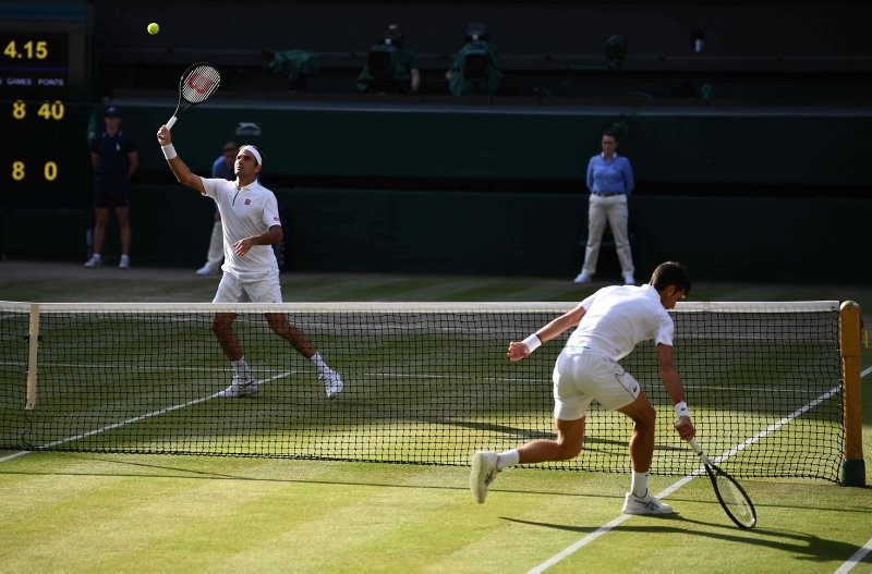 Nefes kesen Wimbledon finalinden kareler