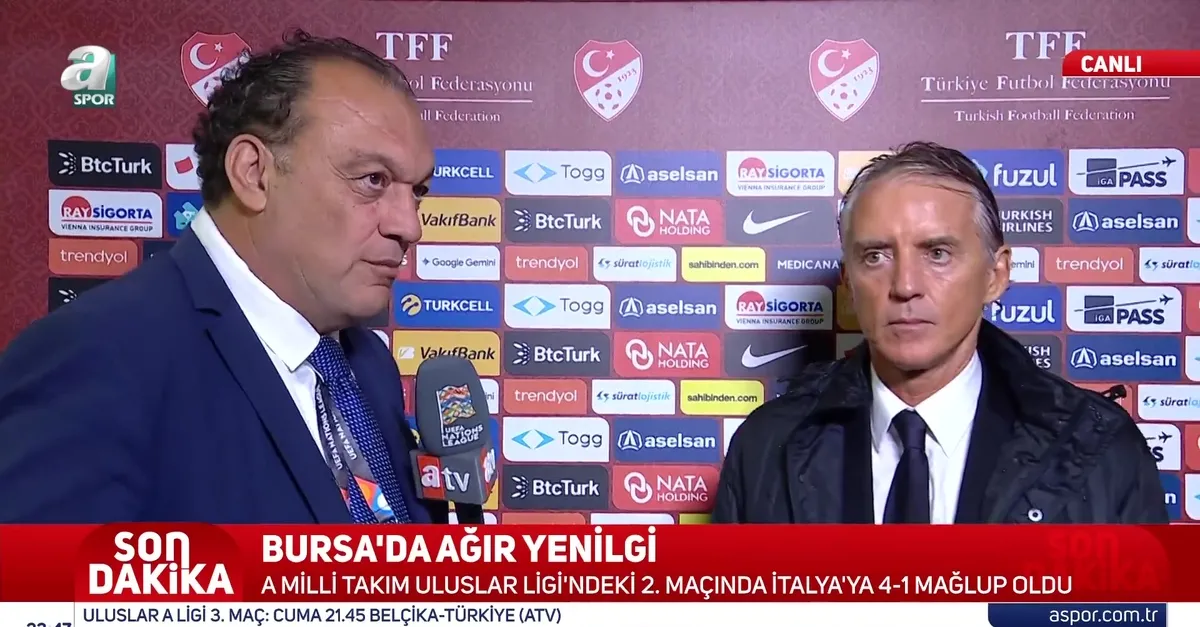 Mancini: Oyundan düşmemize rağmen takımım reaksiyon gösterdi!
