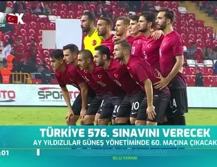 Türkiye 576. sınavını verecek