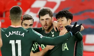 Tottenham Lig Kupası'nda yarı finalde!