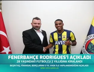 Fenerbahçe Rodrigues'i açıkladı