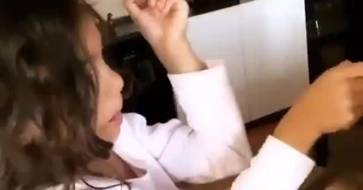 Miguel Lopes kızının makyaj arkadaşı oldu