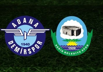 Adana Demirspor - Serik Belediyespor | CANLI