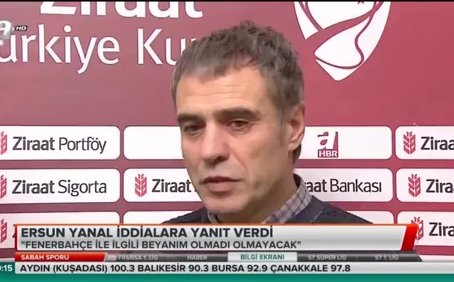 Ersun Yanal iddialara yanıt verdi