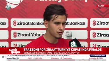 Samet Onur: Hedefimiz kupayı kazanmaktı…
