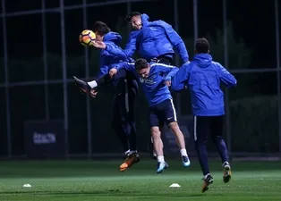 Trabzonspor’da kıran kırana antrenman
