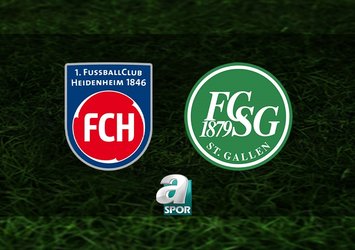 Heidenheim - St Gallen maçı hangi kanalda?