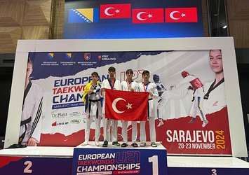 Türkiye, Ümitler Taekwondo'da takım halinde şampiyon!