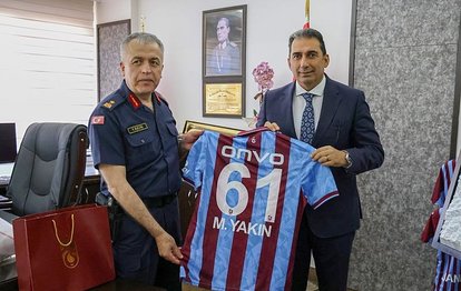 Trabzonspor’dan Jandarma’ya ziyaret