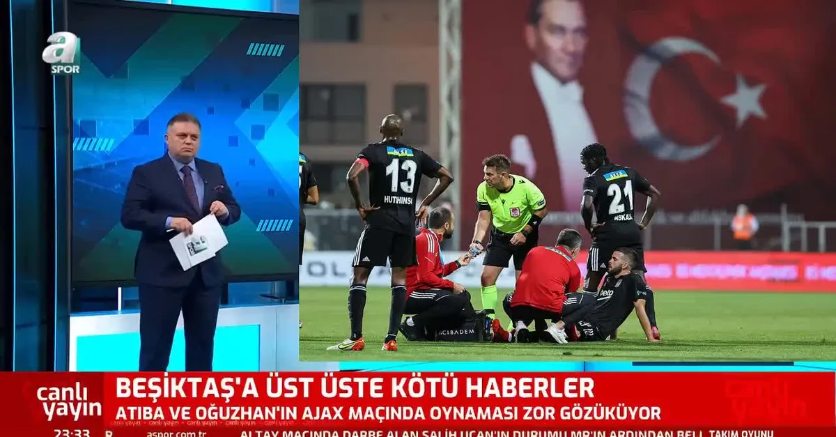 Beşiktaş'ta sakatların son durumu ne? İşte son gelişmeler