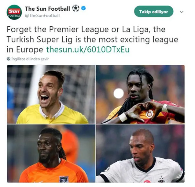 İngilizlerden Süper Lig'e övgü - 1