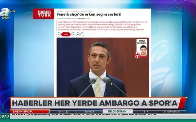 O haberler her yerde çıkmış!