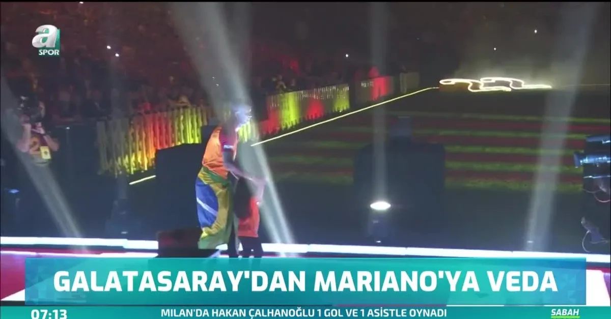 Galatasaray'dan Mariano'ya veda