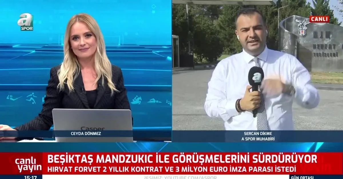 Beşiktaş'tan Mandzukic hamlesi