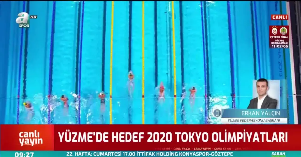 Yüzme'de hedef 2020 Tokyo Olimpiyatları