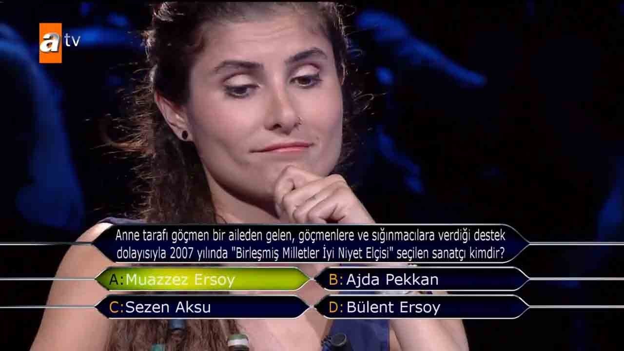 Milyoner’e damga vuran ’Futbol’ sorusu! Kim Milyoner Olmak İster 833.yeni bölüm soru ve cevapları!