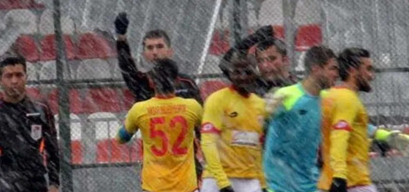 Tokat'ta ilginç hakem olayı