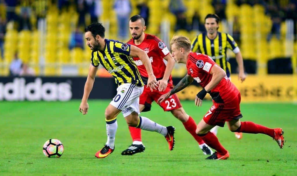 Fenerbahçe-Gaziantepspor maçından kareler