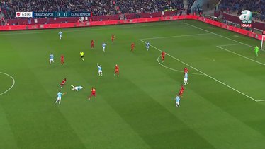 Trabzonspor tribünlerinden 61. dakika şovu!
