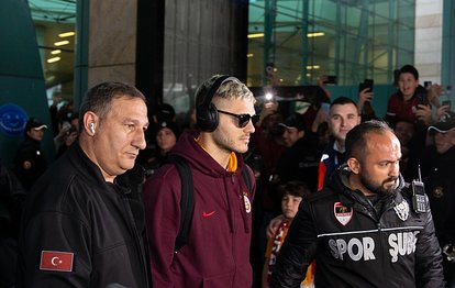 Galatasaray kafilesi Ankara’ya vardı!