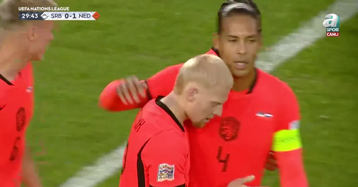 GOL | Sırbistan 0-1 Hollanda