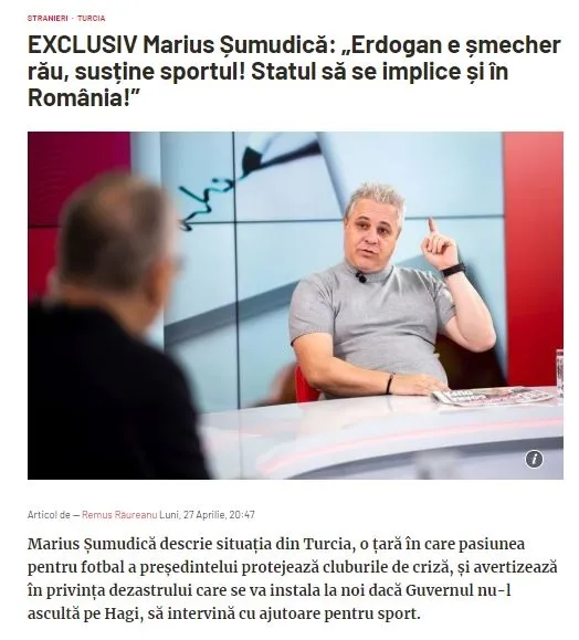 Marius Sumudica: Türkiye'deki sağlık sistemi birinci sınıf - 2