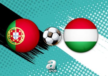 Portekiz - Macaristan maçı detayları!