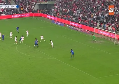 GOL | Türkiye 0-3 İtalya