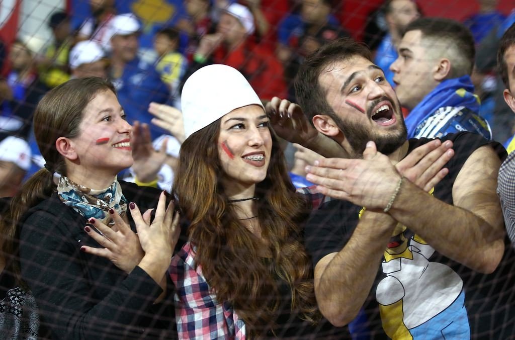Türkiye-Kosova maçından kareler
