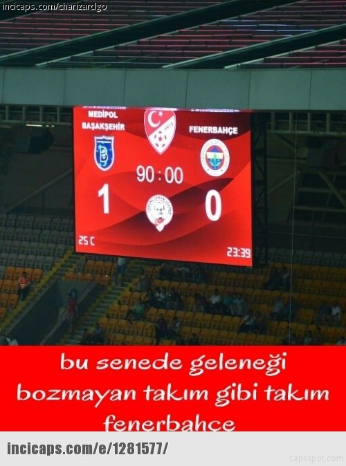 Fenerbahçe yenildi caps’ler patladı!