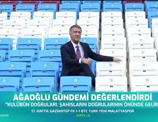 Ahmet Ağaoğlu'ndan Ünal Karaman sözleri