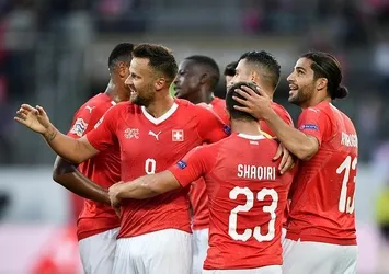 İsviçre'den İzlanda'ya gol yağmuru