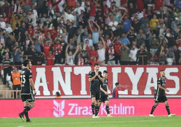 Beşiktaş'a Antalya'da soğuk duş!