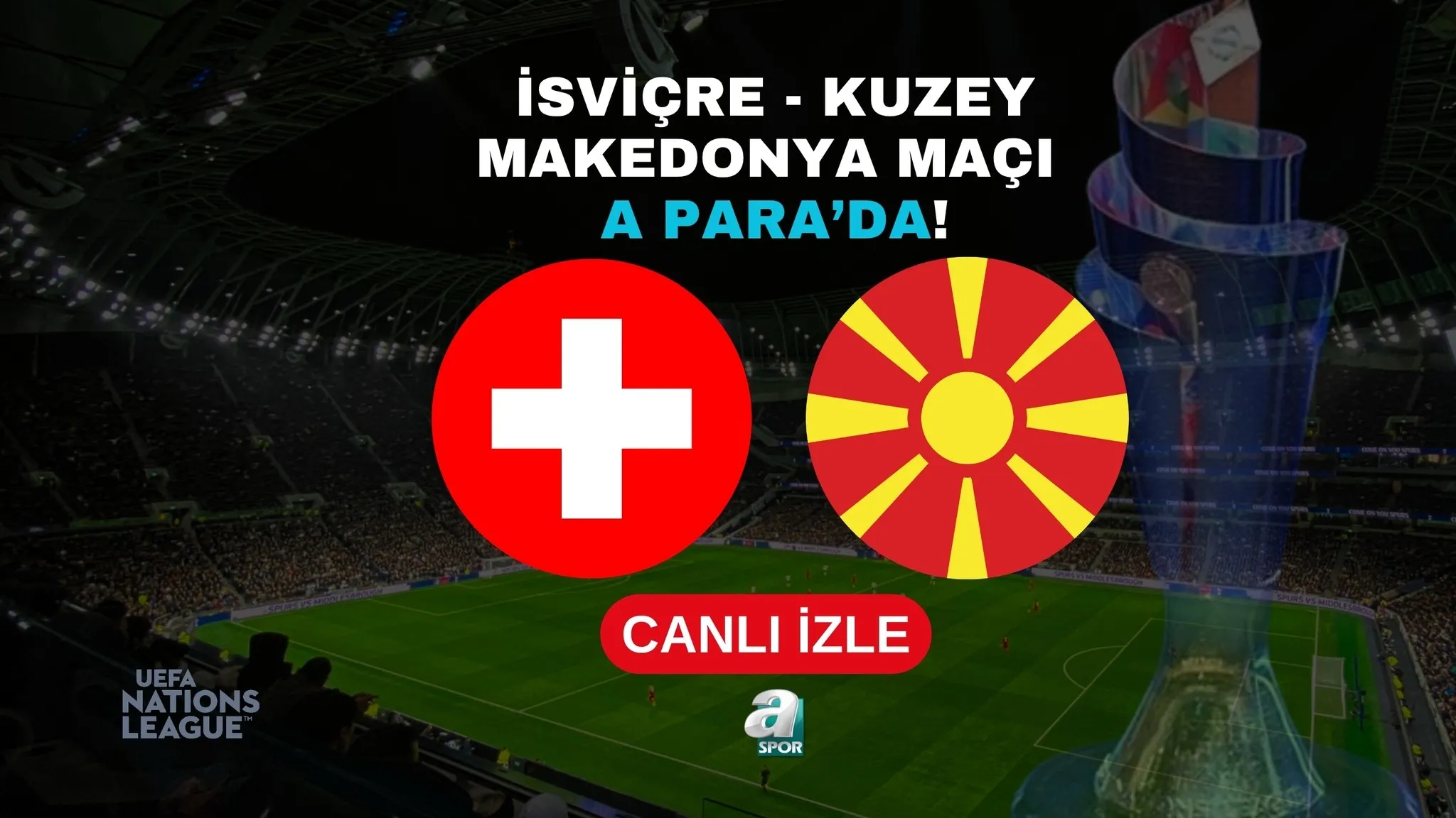 İsviçre, Kuzey Makedonya'yı konuk ediyor