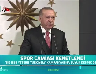 Spor camiası kenetlendi