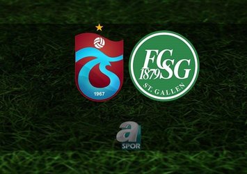 Trabzonspor - St. Gallen maçı hangi kanalda?