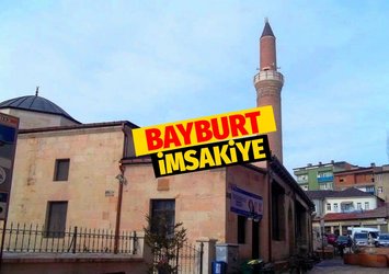 BAYBURT İMSAKİYE