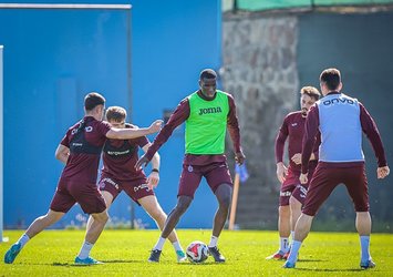 Trabzonspor Rizespor hazırlıklarına devam etti