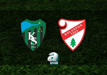 Kocaelispor-Geosis Boluspor maçı saat kaçta?