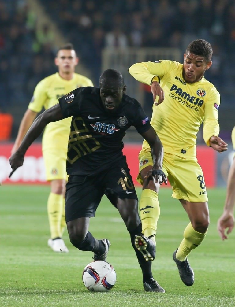 Osmanlıspor - Villarreal maçından kareler