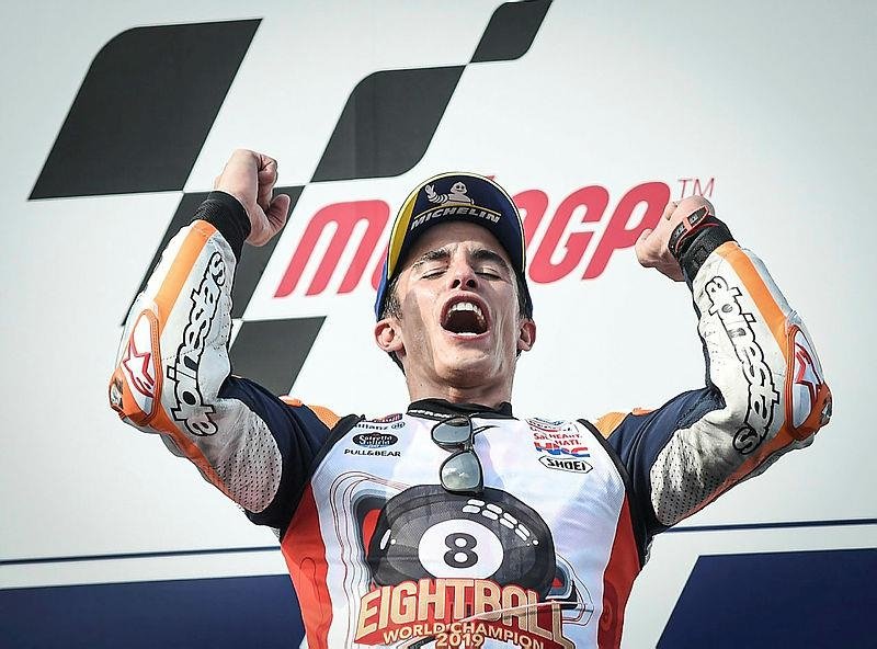 MotoGP’de şampiyon Marquez