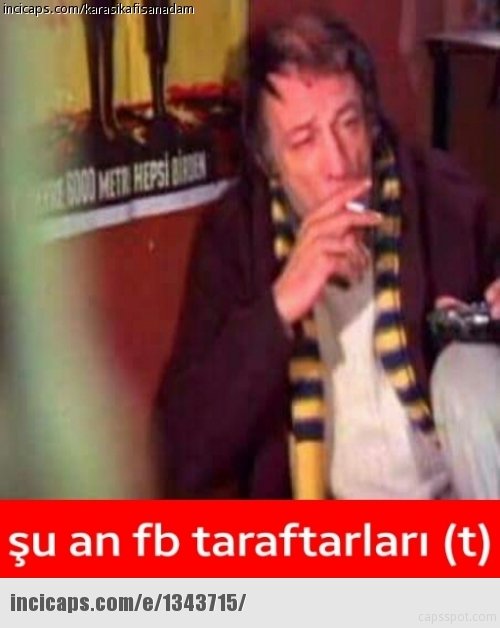 Fenerbahçe - Trabzonspor maçı capsleri
