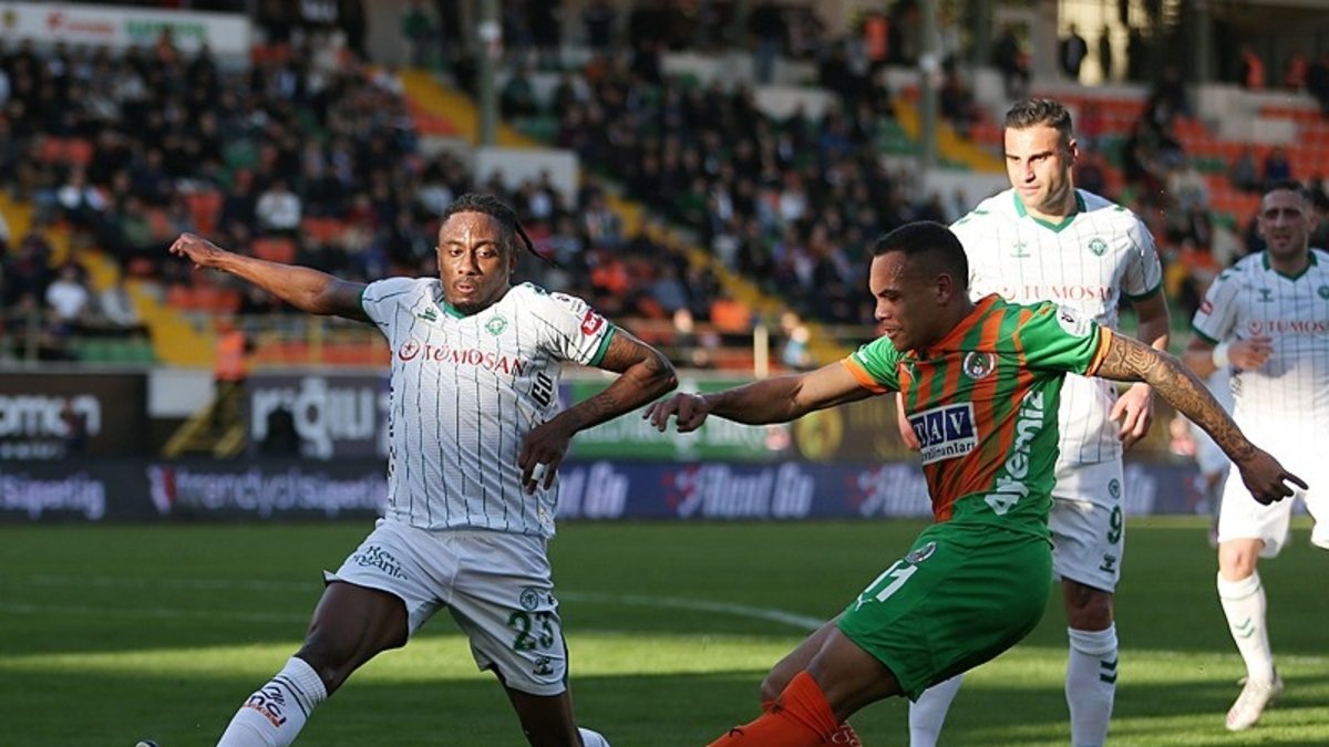Corendon Alanyaspor evinde Tümosan Konyaspor'u mağlup etti! İşte maçın özeti