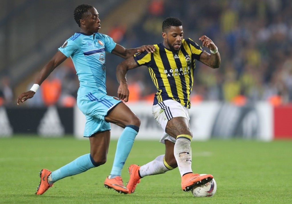 Fenerbahçe - Feyenoord maçından kareler