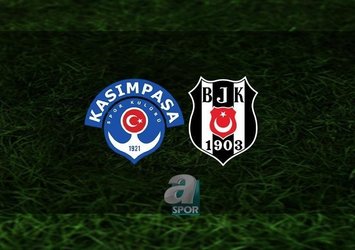 İşte Kasımpaşa-Beşiktaş maçına dair tüm bilgiler!