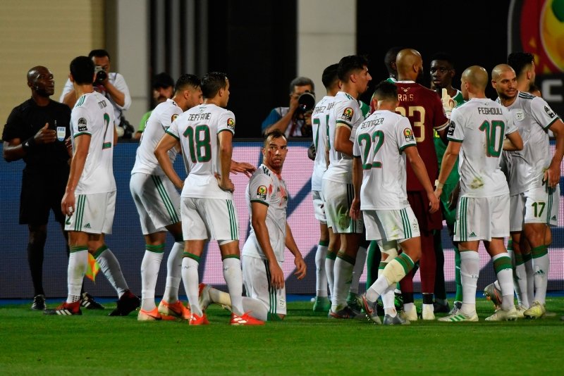 Senegal - Cezayir  maçından kareler...