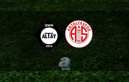 Altay - Antalyaspor maçı CANLI İZLE Altay Antalyaspor canlı anlatım