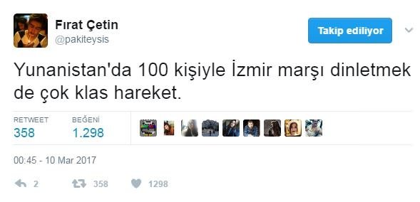 Olympiakos - Beşiktaş maçının Twitter tepkileri