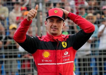 F1 Avustralya'da pole pozisyonu Leclerc'in